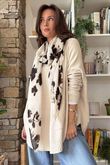 Made in Italy Conrad Circle Knit Top Oatmeal Beige 