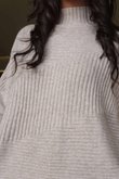 Charli Turtle Ribby Knit Top Oatmeal /10=
