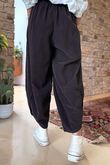 Made in Italy Cooper Needlecord Shelby Cocoon Pant Coffee Bean