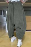 Made in Italy Cooper Needlecord Sia Pant Deep Moss