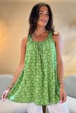 Made in Italy Daisy Crochet Cami Apple /21 = ~