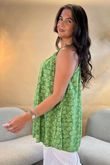 Made in Italy Daisy Crochet Cami Apple /21 = ~
