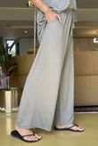 Made in Italy Essential Wide Leg Pant Latte /5 ** 