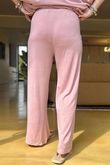 Made in Italy Essential Wide Leg Pant Rose