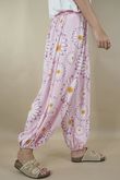 Made in Italy Harem Balloon Pant Gerbera Candy