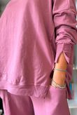 Lagen Chill Sweatshirt Indian Pink 
