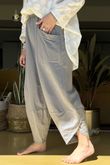 Made in Italy Lagenlook Shelby Cocoon Pant Storm 