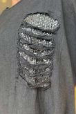 Made in Italy Noor Linen Blend Pocketed Dress Charcoal