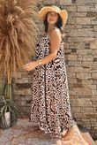 Made in Italy Nyssa Tie Shoulder Dress Black /69 =