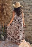 Made in Italy Nyssa Tie Shoulder Dress Black /69 =