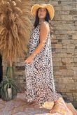Made in Italy Nyssa Tie Shoulder Dress Deep Teal /27 =
