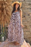 Made in Italy Nyssa Tie Shoulder Dress Navy /20 =