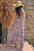 Made in Italy Nyssa Tie Shoulder Dress Navy /20 =