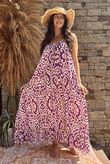Made in Italy Nyssa Tie Shoulder Dress Orchid /10 =