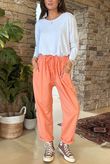 Made in Italy Oris Classic Jogger Sherbet Coral 