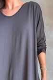  Perfect V Long Sleeve Top Chocolate 