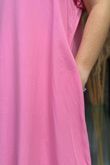 Made in Italy Ruffalo Dress Flamingo