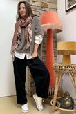 Made in Italy Rupert Relaxed Knit Top Earth