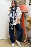 Made in Italy Rupert Relaxed Knit Top Stone