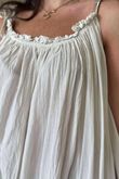 Made in Italy Sa Caleta Beach Maxi Dress Stone