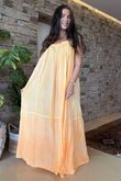 Made in Italy Sa Caleta Beach Maxi Dress Washed Calypso