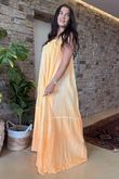 Made in Italy Sa Caleta Beach Maxi Dress Washed Calypso