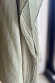 Made in Italy Sa Caleta Cotton Handkerchief Dress Khaki