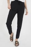 Made in Italy Smooth Slim Magic Trouser Black *