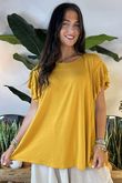 Made in Italy Trixi Perfect Tee Ochre