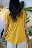 Made in Italy Trixi Perfect Tee Ochre