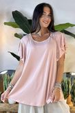 Made in Italy Trixi Perfect Tee Rose