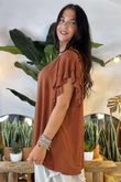 Made in Italy Trixi Perfect Tee Rust