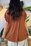 Made in Italy Trixi Perfect Tee Rust