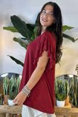 Made in Italy Trixi Perfect Tee Sangria