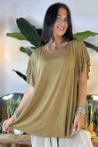 Made in Italy Trixi Perfect Tee Tan