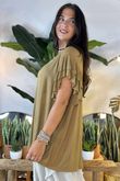 Made in Italy Trixi Perfect Tee Tan