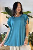 Made in Italy Trixi Perfect Tee Turquoise