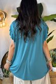 Made in Italy Trixi Perfect Tee Turquoise