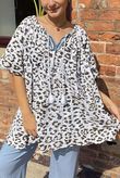 Made in Italy Wild Lovers Broderie Tassel Tunic /40