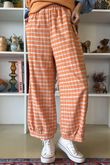 Maeve Brushed Cotton Demi Bloom Pant Aperol /19=
