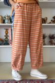 Maeve Brushed Cotton Demi Bloom Pant Aperol /19=