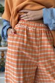 Maeve Brushed Cotton Demi Bloom Pant Aperol /19=