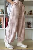 Maeve Brushed Cotton Demi Bloom Pant Rosewater