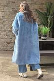Mara Luxury Faux Fur Long Coat Ladro
