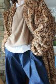 Mara Roar Luxury Faux Fur Long Coat /40
