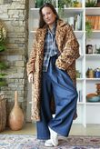 Mara Roar Luxury Faux Fur Long Coat /40