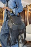 Marant Fringe Cross Body Bag Charcoal /21 =