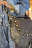 Marant Fringe Cross Body Bag Charcoal /21 =