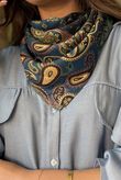 Marrakesh Paisley Square Scarf 