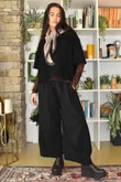 Mika Cashmere Blend Layering Top Leopard Rust